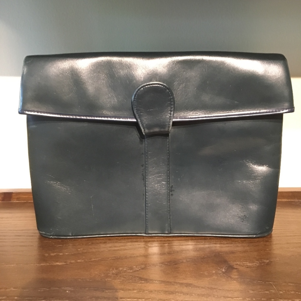 Vintage Fashion by Margolin Navy Clutch